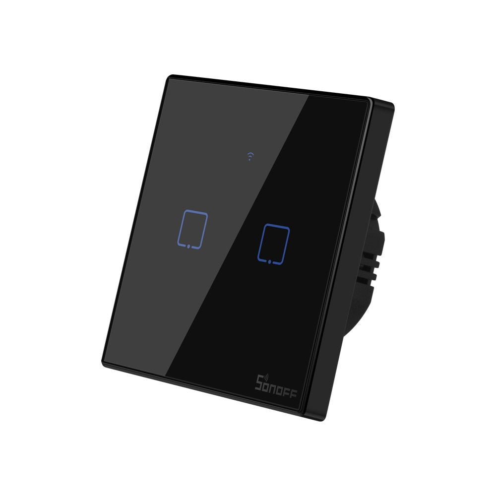 SONOFF pametno stensko stikalo Wi-Fi dvojno T3EU2C-TX
