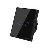 SONOFF pametno stensko stikalo Wi-Fi dvojno T3EU2C-TX