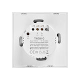 SONOFF pametno stensko stikalo Wi-Fi + RF433 enojno T1EU1C-TX