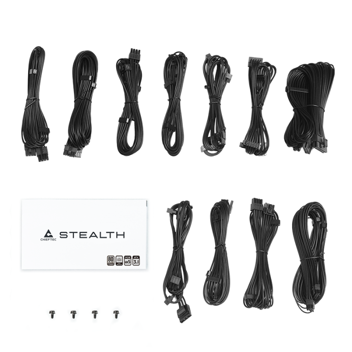 Chieftec Stealth Series 1200W ATX Platinum modularni napajalnik