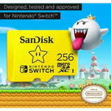 SanDisk 256GB microSDXC UHS-I spominska kartica za Nintendo Switch