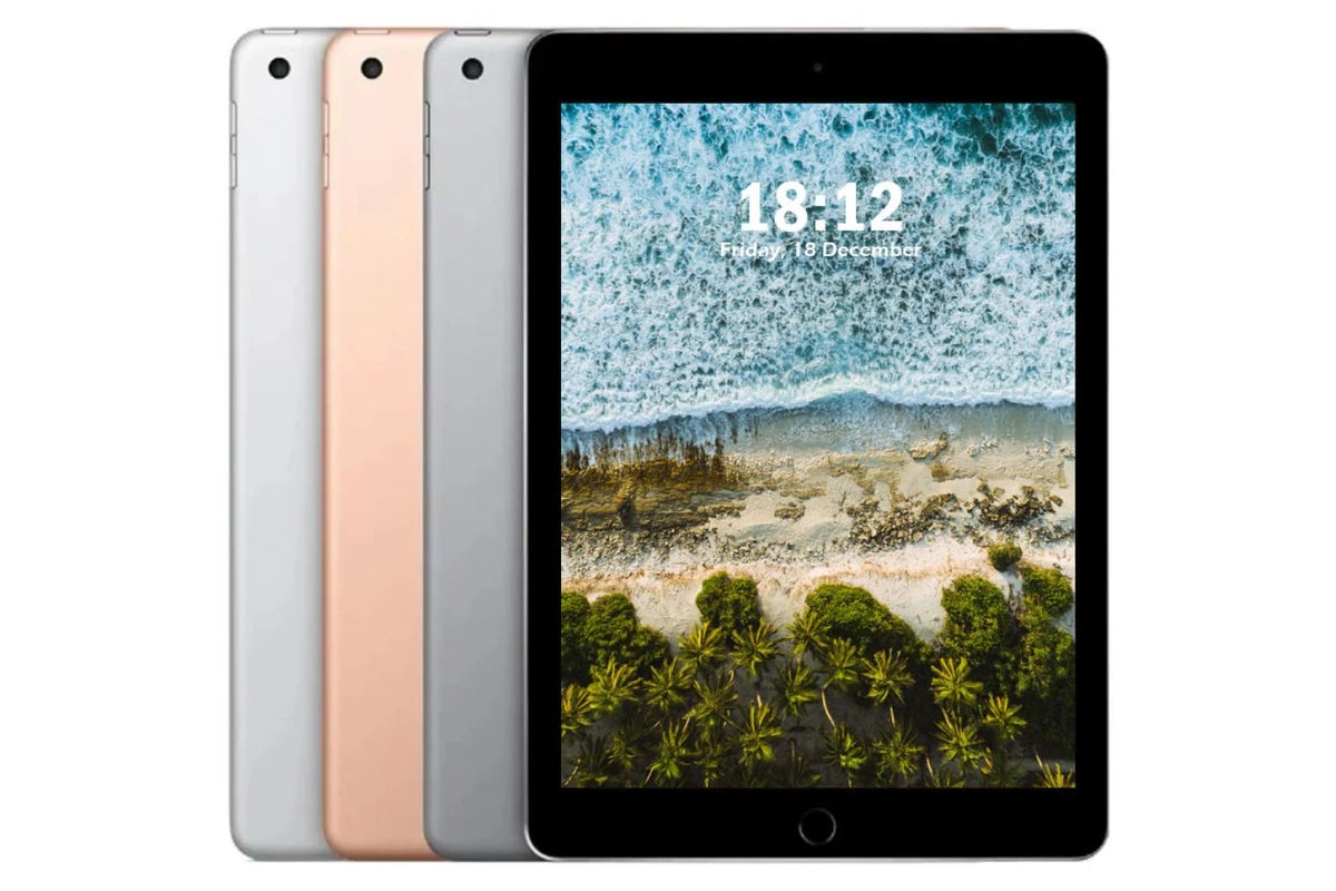 Obnovljen iPad 6 9.7" (128GB Wifi) Razred B, Silver, Cellular