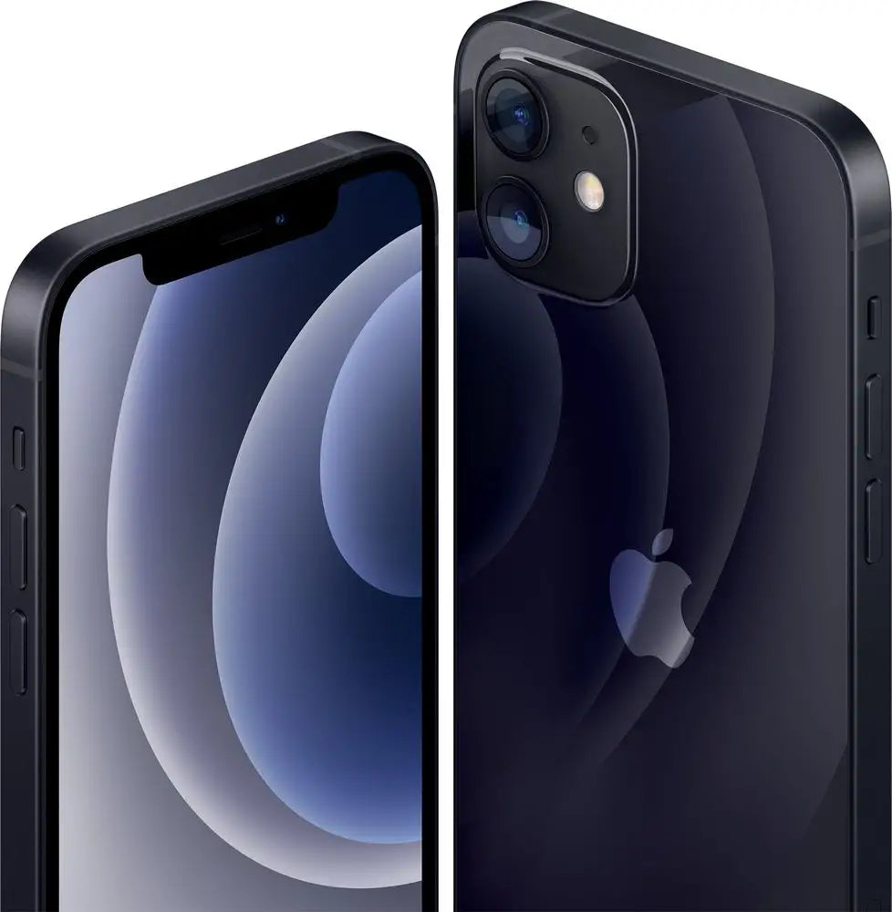 Obnovljen iPhone 12 (128GB) Razred A+, Črna