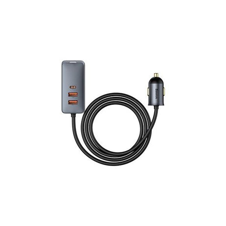 BASEUS Share Together avtomobilski polnilec, 2x USB, 2x USB-C, 120 W