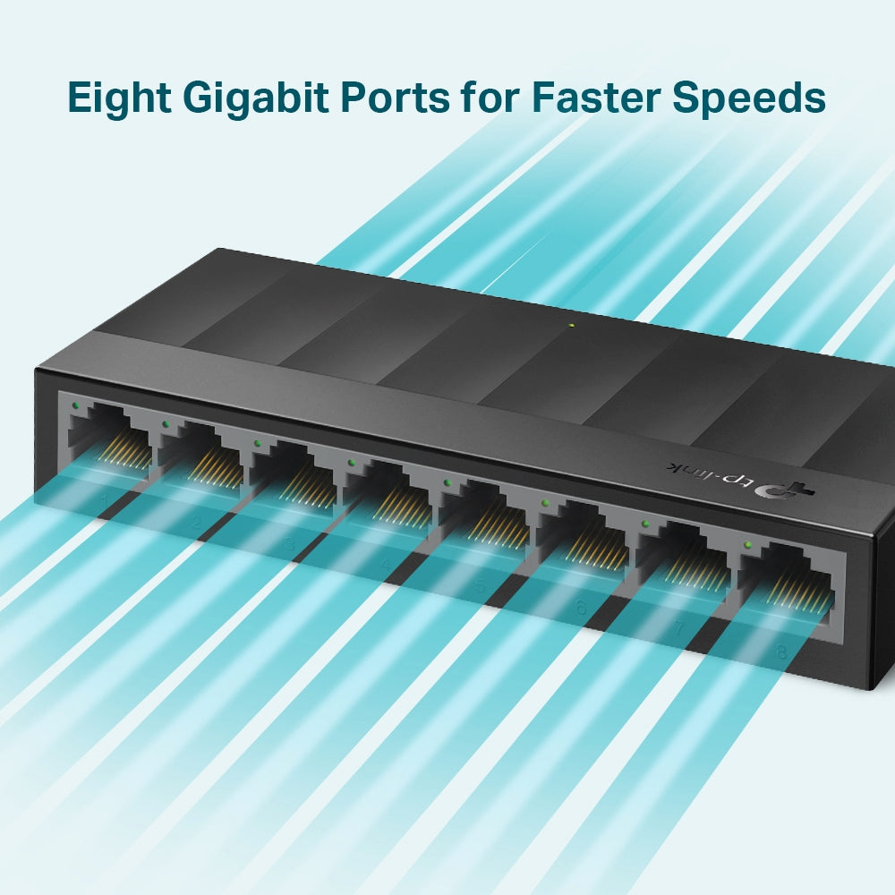 TP-LINK LS1008G 8 port Gigabit mrežno stikalo / switch