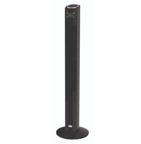 Be Cool Camp stolpni ventilator 121cm črn