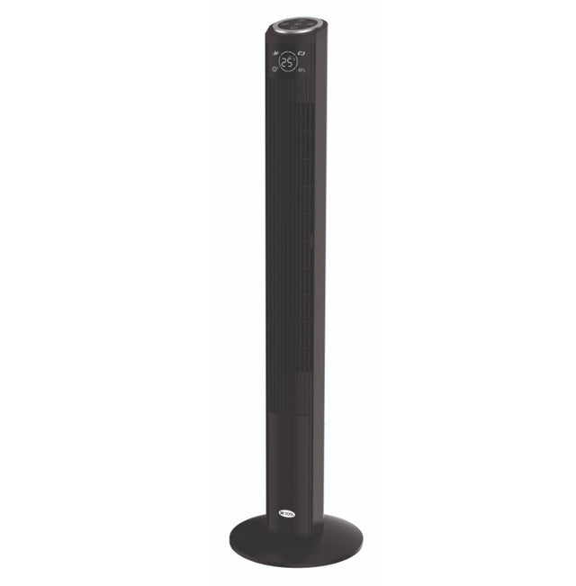 Be Cool Camp stolpni ventilator 121cm črn
