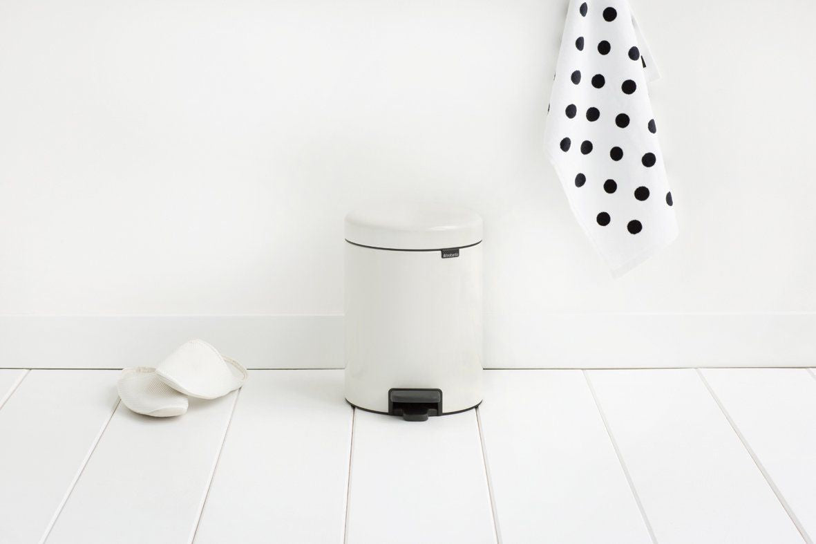 Brabantia koš za smeti 5L bel