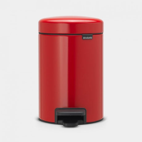 Brabantia koš za smeti 3L rdeč