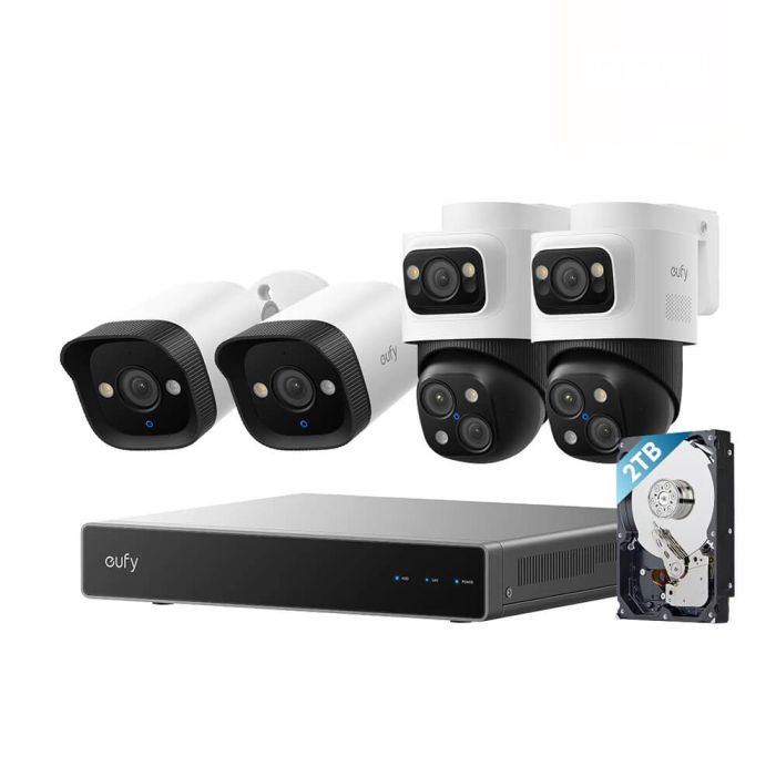 Anker Eufy Security PoE NVR nadzorni sistem S4 (2x eufy E40 + 2x eufy S4)