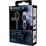 Sandberg Streamer USB Clip Microphone mikrofon