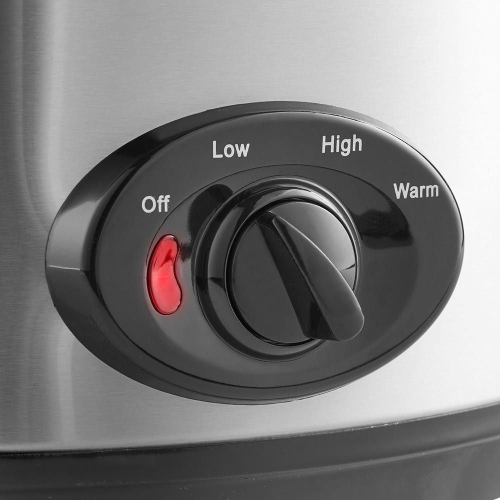 VonShef električen lonec za počasno kuhanje 6.5L