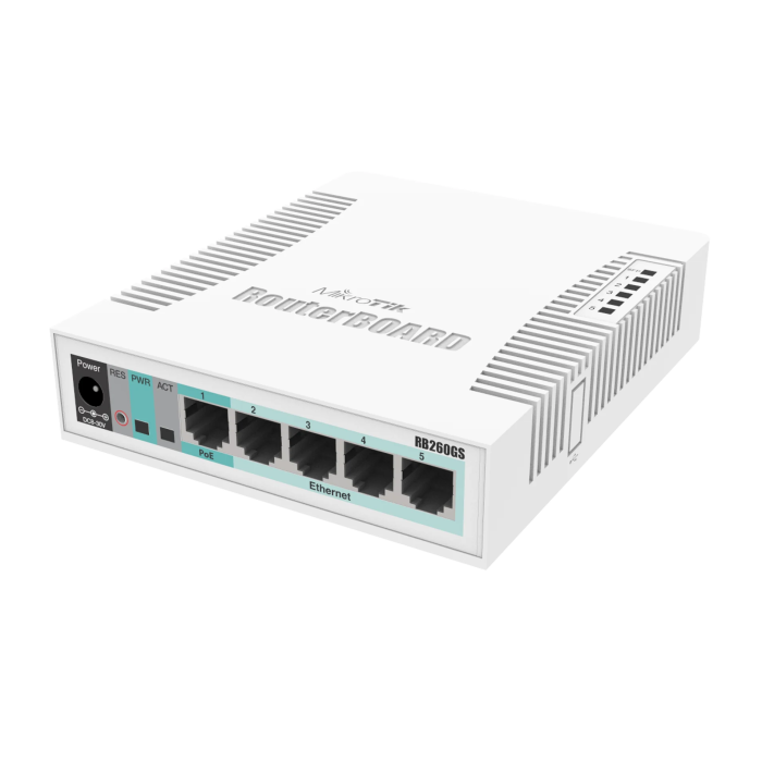 Mikrotik CSS106-5G-1S stikalo
