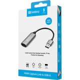 Sandberg HDMI Capture Link to USB-A video pretvornik