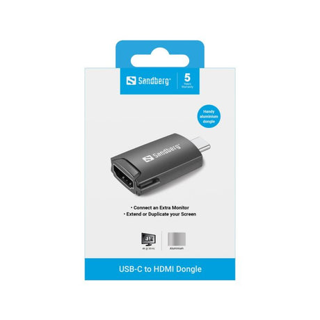 Sandberg USB-C v HDMI Dongle vmesnik