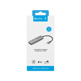 Sandberg USB-C v 4 x USB-C Hub
