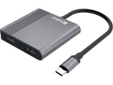 Sandberg USB-C 2xHDMI + USB + Power Delivery priklopna postaja za 2 monitorja