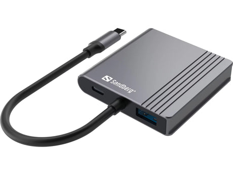 Sandberg USB-C 2xHDMI + USB + Power Delivery priklopna postaja za 2 monitorja
