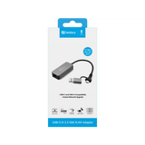 Sandberg USB-C/A 2.5 GbE RJ45 Adapter