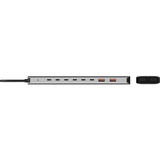 Sandberg USB-C to 8xUSB-C+2xUSB-A 100W priklopna postaja