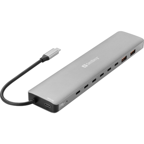 Sandberg USB-C to 8xUSB-C+2xUSB-A 100W priklopna postaja