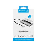 Sandberg USB-C 6in1 Travel Dock z M.2 SSD režo