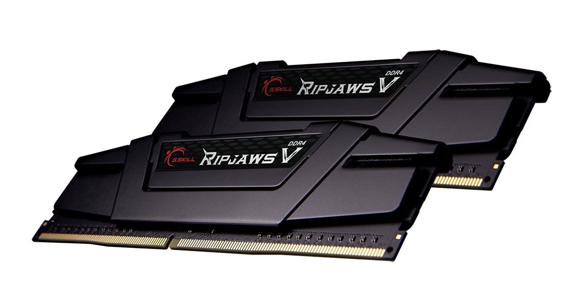 G.Skill Ripjaws V 32GB Kit (2x16GB) DDR4-3200MHz, CL14, 1.35V