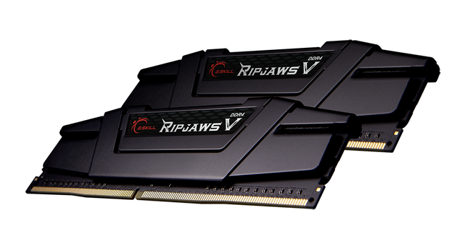 G.Skill Ripjaws V 32GB Kit (2x16GB) DDR4-3200MHz, CL14, 1.35V