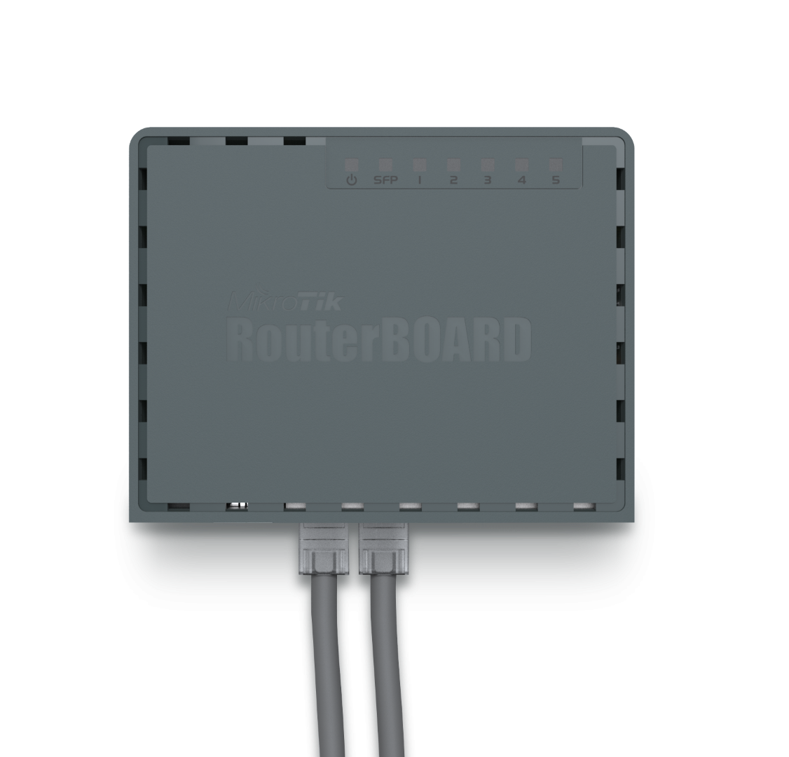 Mikrotik 5-portni gigabitni usmerjevalnik hEX S RB760IGS