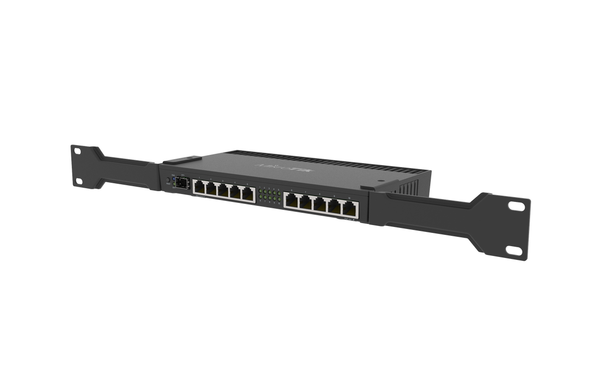 Mikrotik 10 portni Giga usmerjevalnik RB4011iGS+RM