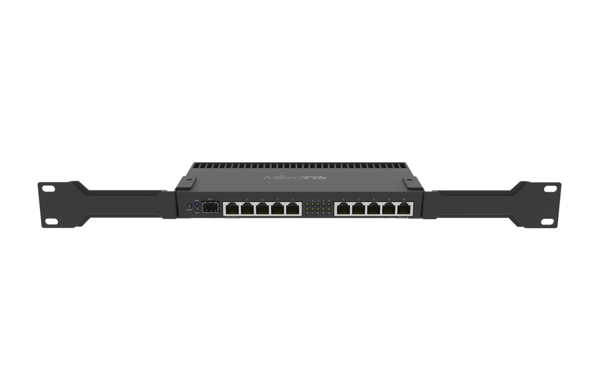 Mikrotik 10 portni Giga usmerjevalnik RB4011iGS+RM