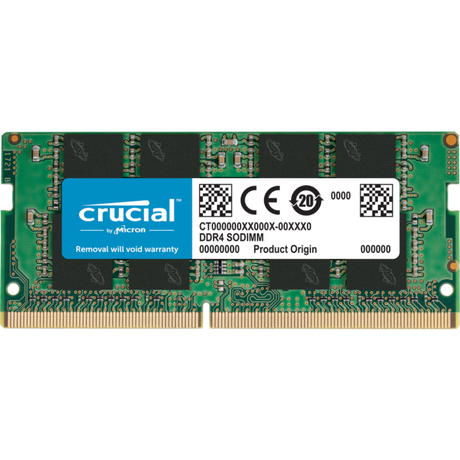 Crucial 32GB DDR4-3200 SODIMM PC4-25600 CL22, 1.2V
