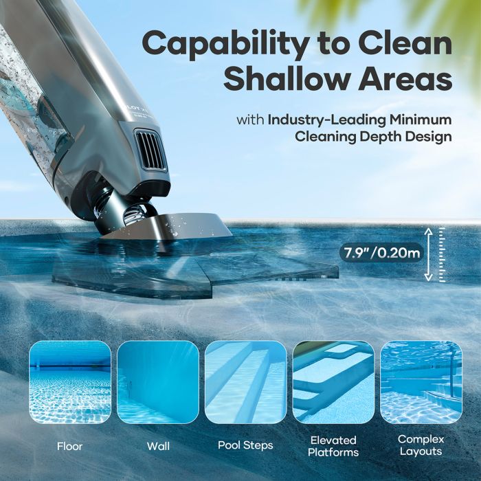 AIPER Pilot X1 baterijski pokončni sesalnik za bazen