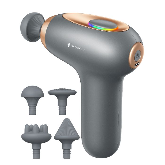 TAOTRONICS Masažna mini pištola siva