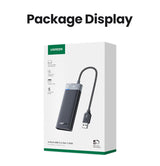 Ugreen USB 3.0 hub s 4 vrati 5Gbps