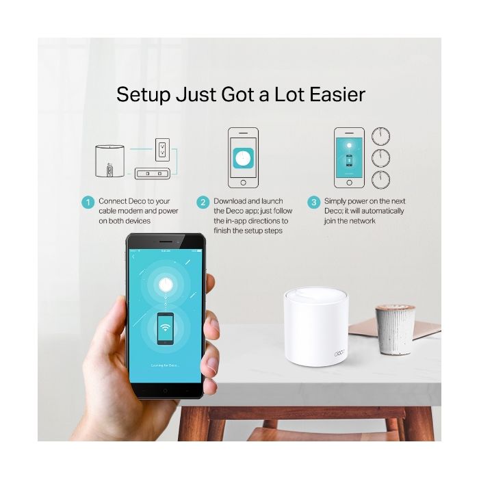 TP-Link Deco X20 (2 pack) domači Mesh Wifi sistem