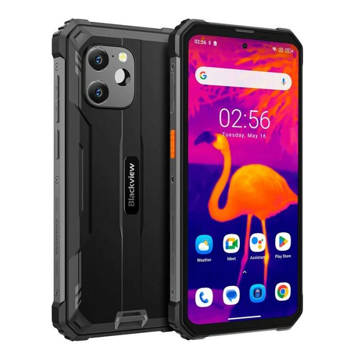 Blackview pametni robustni telefon BV8900 8GB+256GB z vgrajeno termalno kamero, črn