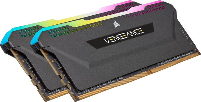 Corsair VENGEANCE RGB PRO SL 32GB (2 x 16GB) DDR4 DRAM 3600MHz PC4-28800 CL18, 1.2V/1.35V