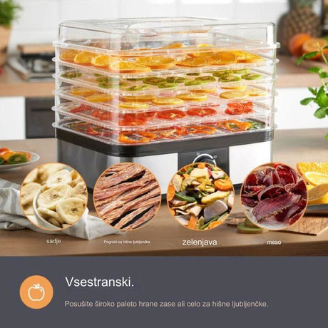 VonHaus 5 stopenski DEHYDRA sušilnik sadja