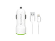 Soultech 2.1A iphone Comfort avtopolnilec + USB kabel - SC322B