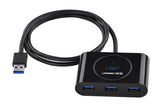 Ugreen USB 3.0 4 Ports Hub črn 0,5m - box
