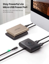 Ugreen USB 3.0 4 Ports Hub črn 1m - box