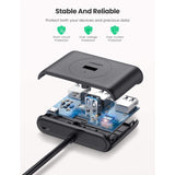 Ugreen USB 3.0 4 Ports Hub črn 1m - box