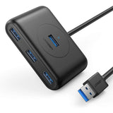 Ugreen USB 3.0 4 Ports Hub črn 1m - box