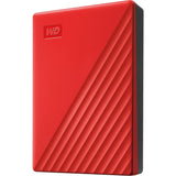 WD 4TB My Passport Red 2,5" USB 3.2 zunanji HDD disk