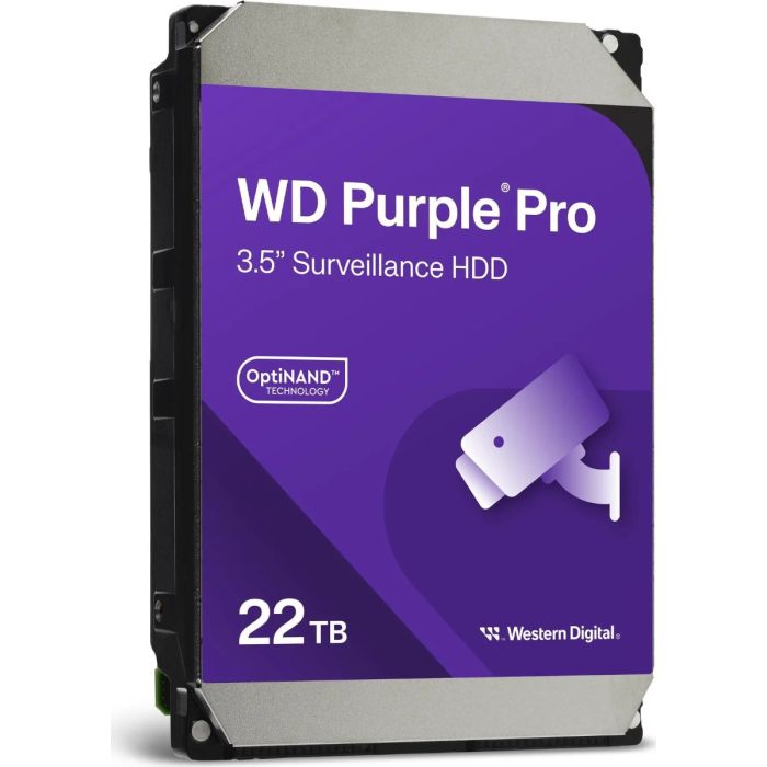 WD 22TB Purple Pro 3,5" SATA 6Gb/s 7200rpm 512MB HDD disk