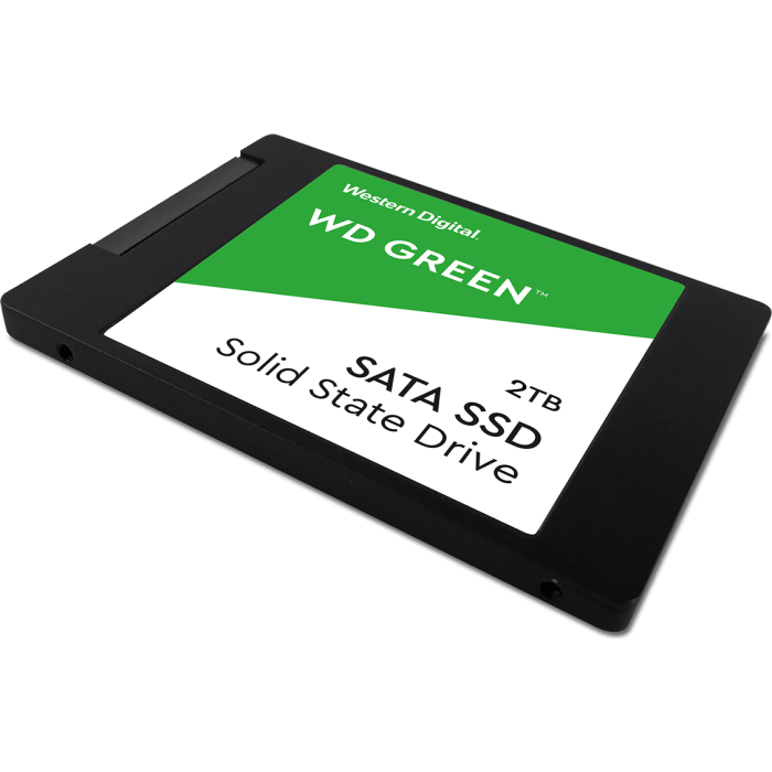 WD 2TB Green 2,5" SATA 6Gb/s SSD disk