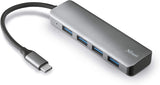 TRUST HUB HALYX USB-C 4 USB 3.2