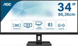 AOC Q34E2A 34" IPS Ultra Wide monitor