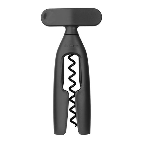 Brabantia spiralni odpirač steklenic črn